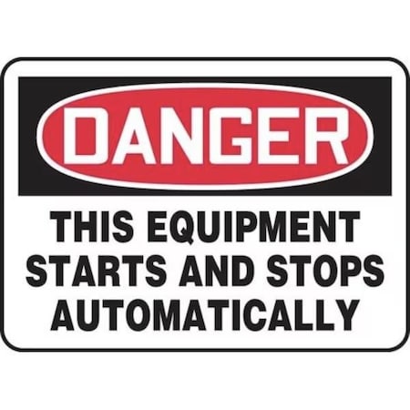 Accuform OSHA DANGER SAFETY SIGNTHIS FRMEQM088VA FRMEQM088VA